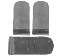 Genérico 3 Piezas de Cuñas de Hierro Resistentes Mango de Madera para Martillo, Accesorio de Fijación para Herramientas de Carpintería y Jardinería