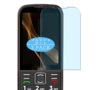 Genérico 3 Piezas Filtro Luz Azul Protector de Pantalla, compatible con MYPHONE HALO 4 PLUS LTE, Screen Protector Película Protectora (Not Cristal Templado)