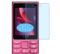 Genérico 3 Piezas Filtro Luz Azul Protector de Pantalla, compatible con NOKIA 105 4G 2024, Screen Protector Película Protectora (Not Cristal Templado)