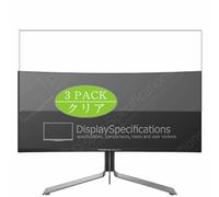Genérico 3 Piezas Protector de Pantalla, compatible con AOC AGON Pro PD34 34.18" Monitor, Screen Protector Película Protectora (Not Cristal Templado)