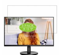 Genérico 3 Piezas Protector de Pantalla, compatible con AOC U27B3M 27" Monitor, Screen Protector Película Protectora (Not Cristal Templado)