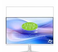 Genérico 3 Piezas Protector de Pantalla, compatible con Asus VU279HFI-W 27" Monitor, Screen Protector Película Protectora (Not Cristal Templado)