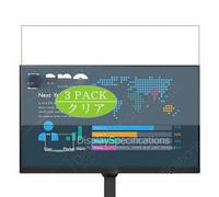 Genérico 3 Piezas Protector de Pantalla, compatible con BenQ BL2490 23.8" Monitor, Screen Protector Película Protectora (Not Cristal Templado)