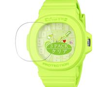 Genérico 3 Piezas Protector de Pantalla, compatible con Casio BABY-G BGA-10, Screen Protector Película Protectora (Not Cristal Templado)