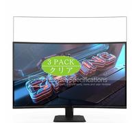 Genérico 3 Piezas Protector de Pantalla, compatible con Gigabyte GS32QCA 31.5" Monitor, Screen Protector Película Protectora (Not Cristal Templado)