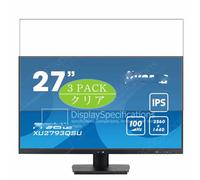 Genérico 3 Piezas Protector de Pantalla, compatible con Iiyama ProLite XU2793QSU-B7 27" Monitor, Screen Protector Película Protectora (Not Cristal Templado)