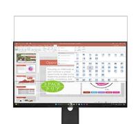 Genérico 3 Piezas Protector de Pantalla, compatible con Lenovo ThinkVision T27-40 T27q-40 T27qd-40 27" monitor, Screen Protector Película Protectora (Not Cristal Templado)