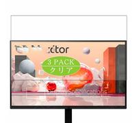 Genérico 3 Piezas Protector de Pantalla, compatible con LG 27BA560-b 27BA650 27BA750 27BA65QB 27BA75QB 27BA850 27" Monitor, Screen Protector Película Protectora (Not Cristal Templado)