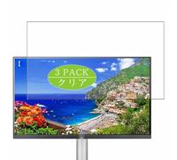 Genérico 3 Piezas Protector de Pantalla, compatible con LG 27UP650K-W 27" Monitor, Screen Protector Película Protectora (Not Cristal Templado)