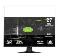 Genérico 3 Piezas Protector de Pantalla, compatible con MSI MAG 274F 27" Monitor, Screen Protector Película Protectora (Not Cristal Templado)