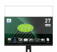 Genérico 3 Piezas Protector de Pantalla, compatible con MSI Pro MP275QP 27" Monitor, Screen Protector Película Protectora (Not Cristal Templado)
