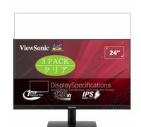 Genérico 3 Piezas Protector de Pantalla, compatible con ViewSonic VA240A-H VA2414-MH VA2432A-H-W 23.8" Monitor, Screen Protector Película Protectora (Not Cristal Templado)