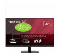 Genérico 3 Piezas Protector de Pantalla, compatible con ViewSonic VA270A-H 27" Monitor, Screen Protector Película Protectora (Not Cristal Templado)
