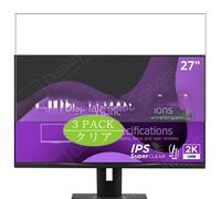 Genérico 3 Piezas Protector de Pantalla, compatible con ViewSonic VG2748a-2K VG2752-2K VG2741V VA270-H-2 27" monitor, Screen Protector Película Protectora (Not Cristal Templado)