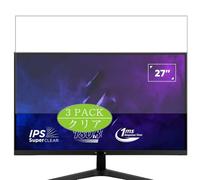 Genérico 3 Piezas Protector de Pantalla, compatible con ViewSonic VX27G81J-2K-W VX27G1-HD VA27G25 27" monitor, Screen Protector Película Protectora (Not Cristal Templado)