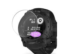 Genérico 3 Piezas Vidrio Templado Protector de Pantalla, compatible con GARMIN Instinct 3 Dual Power Tactical Edition 50mm, 9H Cristal Screen Protector Película Protectora