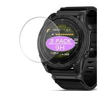 Genérico 3 Piezas Vidrio Templado Protector de Pantalla, compatible con GARMIN tactix 8 Dual Power, 9H Cristal Screen Protector Película Protectora