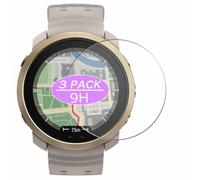 Genérico 3 Piezas Vidrio Templado Protector de Pantalla, compatible con POLAR Vantage M3, 9H Cristal Screen Protector Película Protectora