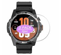 Genérico 3 Piezas Vidrio Templado Protector de Pantalla, compatible con TicWatch Atlas, 9H Cristal Screen Protector Película Protectora