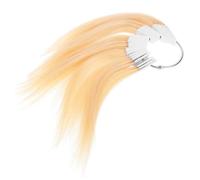 Genérico 30 Piezas Carta De Color De Cabello Paquetes De Cabello Humano Kit De Oropel Para El Cabello Kit De Tinte Para El Cabello Muestras De Cabello Tinte Para El Cabello Splat