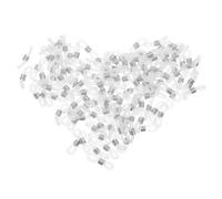 Genérico 300 Piezas Conectores de Silicona para Cadenas de Gafas Antideslizantes Extremos Aplicables para Sujetar y Asegurar Gafas Accesorios Cómodos para Cordones de Lentes