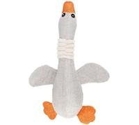 Genérico 30cm Mascota Pato Perro Juguete para Grandes masticadores Perro chillón Ganso Rompecabezas Entrenamiento Juguetes Lindo Suave Perros Masticar Juguete con Squeaker