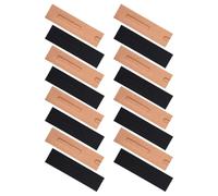Genérico 30piezas Bolsas para Guardar Bolígrafos de Papel Kraft con Ventana Estuches Plegables Resistentes para Oficina y Escuela Funda Individual para Bolígrafo y Varios Estilos