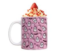 Genérico 325ml Spooky Beverage Mug Cute Tea Espresso Ceramic Drinking Cup