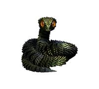 Genérico 3D Articulated Snake - Desktop Printed Pet Collectible, Creative Animal Model For Desk Or Shelf Display, Movable Detailed Ornament Set For Home, Office, Suitable For Kids, Adults