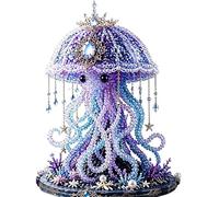 Genérico 3D Bead Animal Kit | 3D Sea Animal Handmade Figurines,Embroidery Beads Kit,for Art Crafts Hobby Activity Skill Development Home Birthday Party Holiday Indoor Bathroom