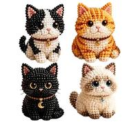 Genérico 3D Bead Animal Making Kit Fantasy DIY Craft Set Educational Family Bonding Activity Creative Jewelry Toy For Kids And Parents Home Decoration Gift