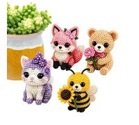 Genérico 3D Beaded Animal Kit, Beaded Animal Craft Kit, DIY Bead Craft
