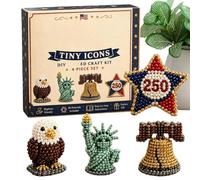 Genérico 3D Beaded Animal Kit, Handmade Beadwork Craft, DIY Creature Creation Set | Artistic Activity For Adults Beginners Kids Men Women Hobbyists Enthusiasts Home Classroom Decorative Design