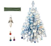 Genérico 3D Beaded Christmas Tree, Shiny Festive, Theme with Instructions