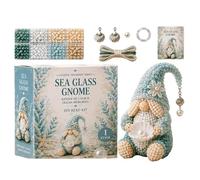 Genérico 3D Beaded Gnome Kit - with Instructions DIY Charms - Funny Handmade Bead Art Set,for Kids Girls Adults Beginners Home Decor Desk Accessories Birthday Christmas Holiday