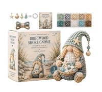 Genérico 3D Beaded Gnome Kit - with Instructions DIY Craft Supplies,Funny Handmade Bead Art Set,for Kids Girls Adults Beginners Home Decor Desk Accessories Birthday Christmas Holiday