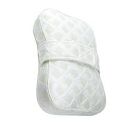 Genérico 3D Beinkissen Mit Verstellbarem Gurt - Ergonomisches Kniekissen Für Seitenschläfer, Schwangerschaft & Regeneration | Weiches Lagerungskissen Für Bett & Sofa, 35x23x10cm, /Weiß