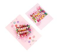 Genérico 3D Birthday Card | 3D Spring Egg And Bunny Keepsake,Easter Heartfelt Greeting Card,for Teachers Friends Family Wife Husband Girlfriend Mother Father