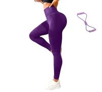 Genérico 3D Compression Leggings, High Waist Tummy Control Resistance Band Legging, Scrunch Butt Lift Sport Pant, Toned Leg & Buttock (F,M)