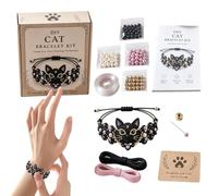 Generico 3D con cuentas de animales - 5,91 pulgadas Diy Animal Bead Set | Make Your Own Animals Bracelet Kit With Instructions | Creative Jewelry Making Kits for Adults Teens