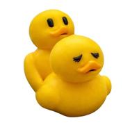 Genérico 3D Couples Duck Figurines Decor - Romantic Pair Duck Statue, Intricate Geometry, Home Accent with Sturdy Base, Sculpted Ornament, Desktop Decoration for Study Nursery Bedside