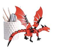 Genérico 3D Dragon Figurine, Desk Ornament Sculpture, Fantasy Collectible for Tabletop, Indoor Outdoor Decoration, Car Interior Accessory with Intricate Design, Garden Display for Home Office