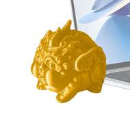 Genérico 3D-Druck- | 3D-Pi Xiu Figur Glücksornament | Kleines Desktop Tier Ornament | Retro 3D Handheld Glücksdekoration | Einzigartig für Schreibtisch Teehaus Zuhause Büro
