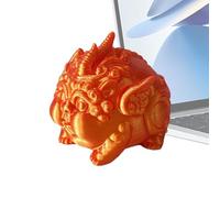 Genérico 3D-Druck- | 3D-Pi Xiu Figur Glücksornament | Kleines Desktop Tier Ornament | Retro 3D Handheld Glücksdekoration | Einzigartig für Schreibtisch Teehaus Zuhause Büro