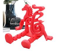 Genérico 3D Horse Desktop Decor - Chinese New Year Auspicious Ornament | Festive Table Decoration, Lunar Holiday Desktop Display Set, Celebration Accent Collection For Home Desk Shelf Mantel Entryway