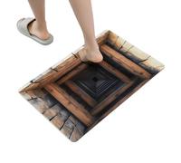 Genérico 3D Illusion Fußmatte - 40x60 cm Rutschfest Teppich Kreatives 3D Muster Robust Anti-Rutsch Oberfläche Für Eingangsbereich Küche Bad Terrasse Halloween Dekoration | Praktisch Alltag