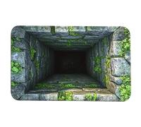 Genérico 3D Illusion Rug - Abstract Area Rugs, 50x80cm Illusion Carpet with Non Slip Base, Optical Mat for Entrance Setup, Indoor Visual Rug, Themed Hole Carpet with Hallway Decor