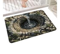 Genérico 3D Illusion Rug - Abstract Area Rugs | 50x80cm Illusion Carpet with Non Slip Base, Optical Mat for Entrance Setup, Indoor Visual Rug, Themed Hole Carpet with Hallway Decor