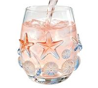 Genérico 3D Marine Animal-shaped Bottomless Glass (12 Ounces Capacity)