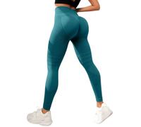Genérico 3D Metabolic Booster Leggings, Women's Resistance Band Leggings, High Waisted Butt Lifting Seamless Yoga Pants for Workout